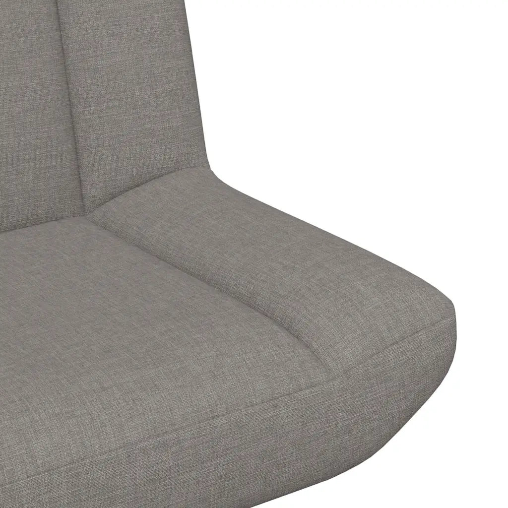 Sedia girevole Tortora 63 x 75 x 76 cm Tessuto CFW1797474
