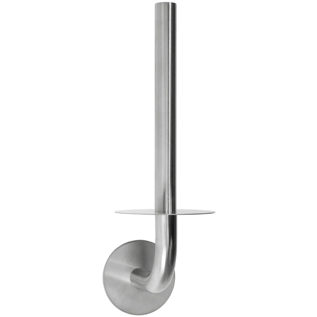 Porta Carta Igenica Nickel Brush Inox 322220 Duo