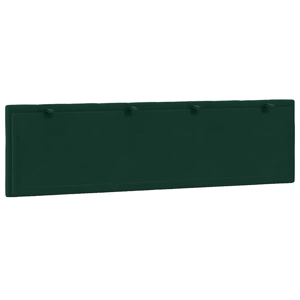 Cuscino Testiera Hanko Verde Scuro 180 cm in Velluto CFW1802986