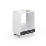 Vicco Mobile per forno da incasso Antracite lucido 60 cm senza piano di lavoro