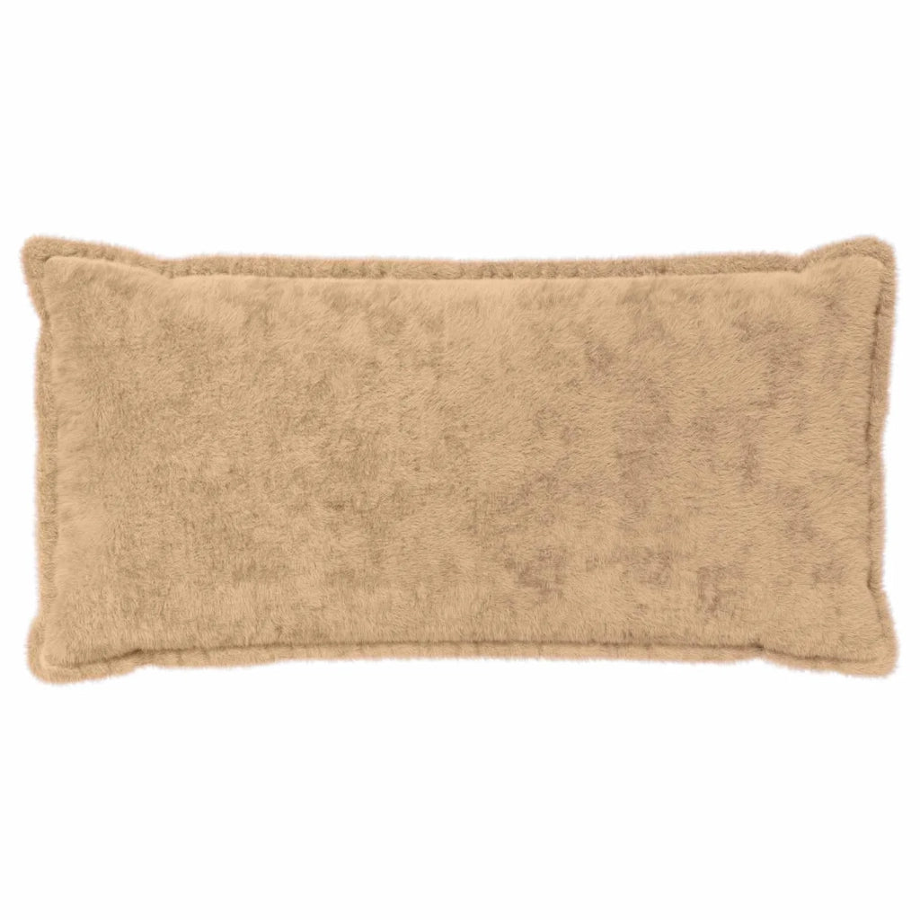 Federa 6 pz HOUTEN Crema 40 x 80 cm Pelliccia di Coniglio Finta 918443