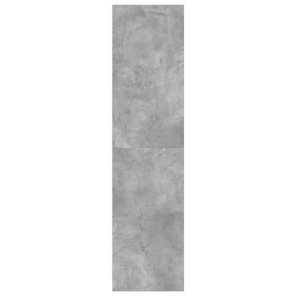 Armadio Grigio Cemento 80x50x200 cm in Legno Multistrato CFW5530753