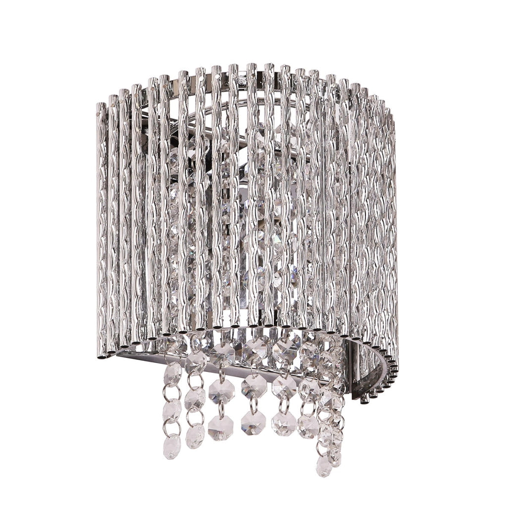 Applique glamour cristallo cromo Italux Anabella G9