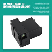 Kit di Manutenzione per Stampante - Compatibile con ET-3700/ET-2700/ET-15000/ST-2000/WF-2860 - Dimensioni Compresse 10,5 x 6,5 x 10,5 cm - Sponda Integrata - Materiale Plastico - Estende la Durata di Vita della Stampante - Parte di Ricambio per Stampante