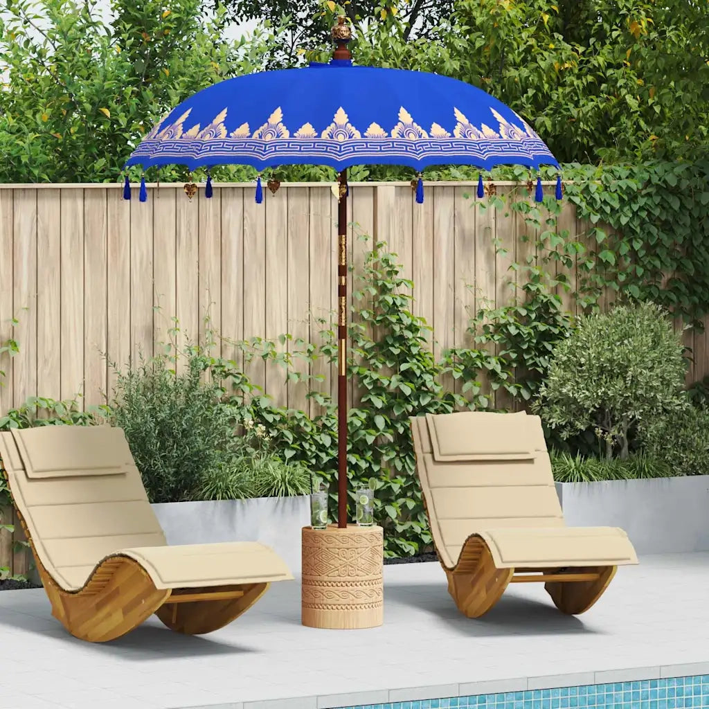 Parasol Balinese Blu 185 x 185 x 260 cm 42006456