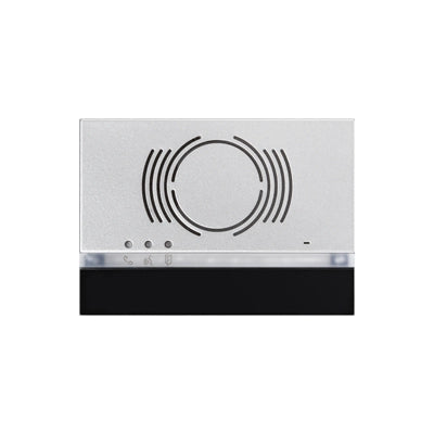 Urmet Alpha frontalino per PE (audio) senza pulsanti e DDA Nera 1168/130