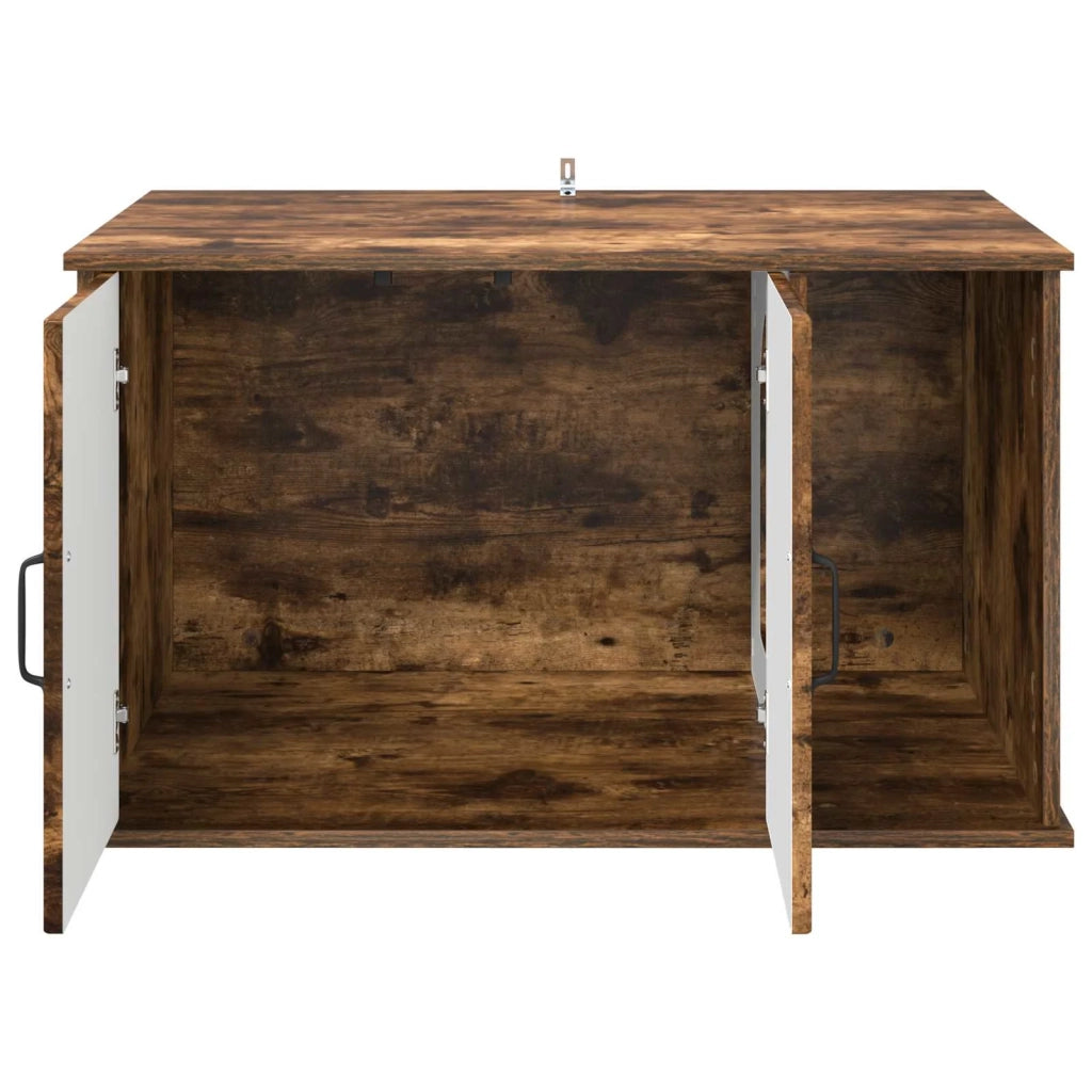 Casa per Gatti Rovere fumé 85 x 55 x 50 cm Legno multistrato