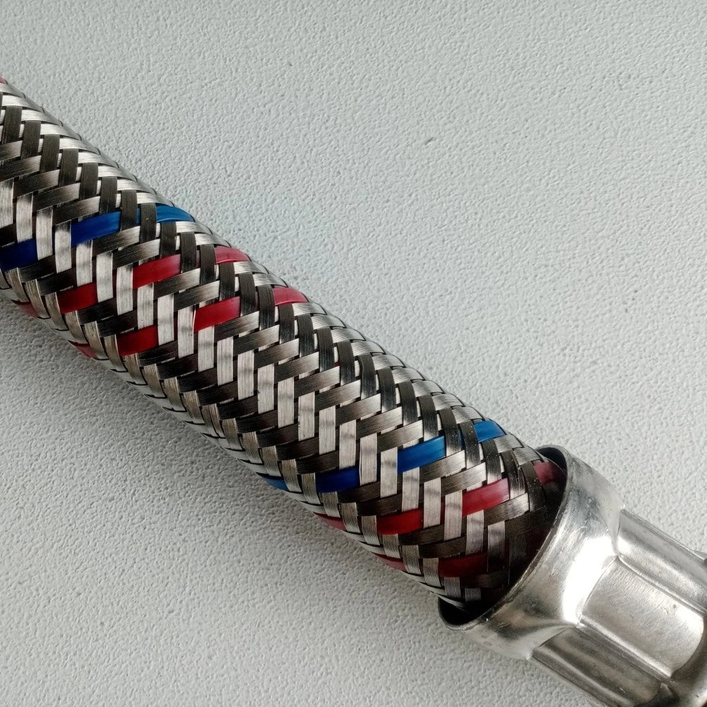 Flessibile acqua antivibrante mf da 3/4 x 40cm completo di guarnizione