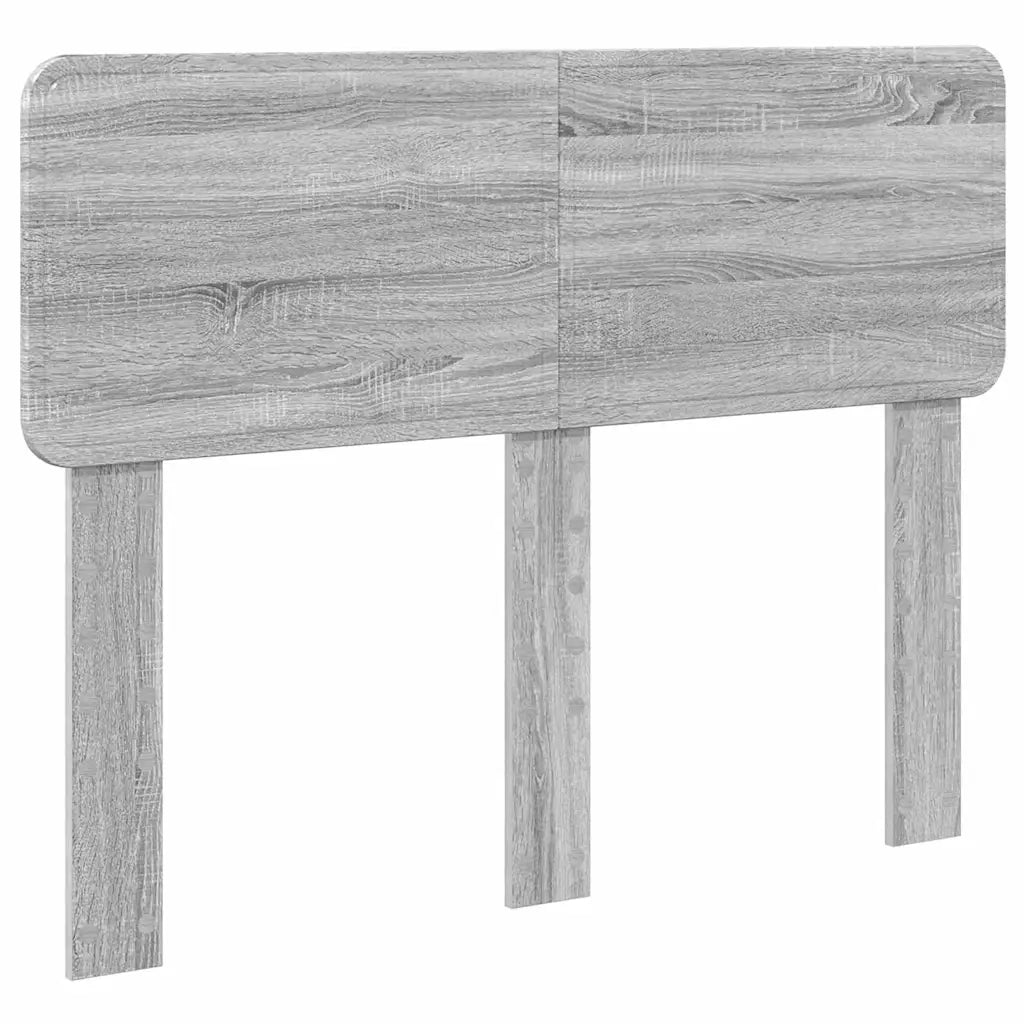 Testiera-Testata-Testiera Decorativa Grigio Sonoma 135 cm Legno multistrato 646572