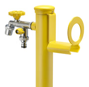 Portatubo per Fontane da Giardino in Acciaio Belfer 42/PGS Giallo