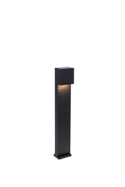 Paletto giardino LED Lutec GEMINI XF nero 800lm IP54