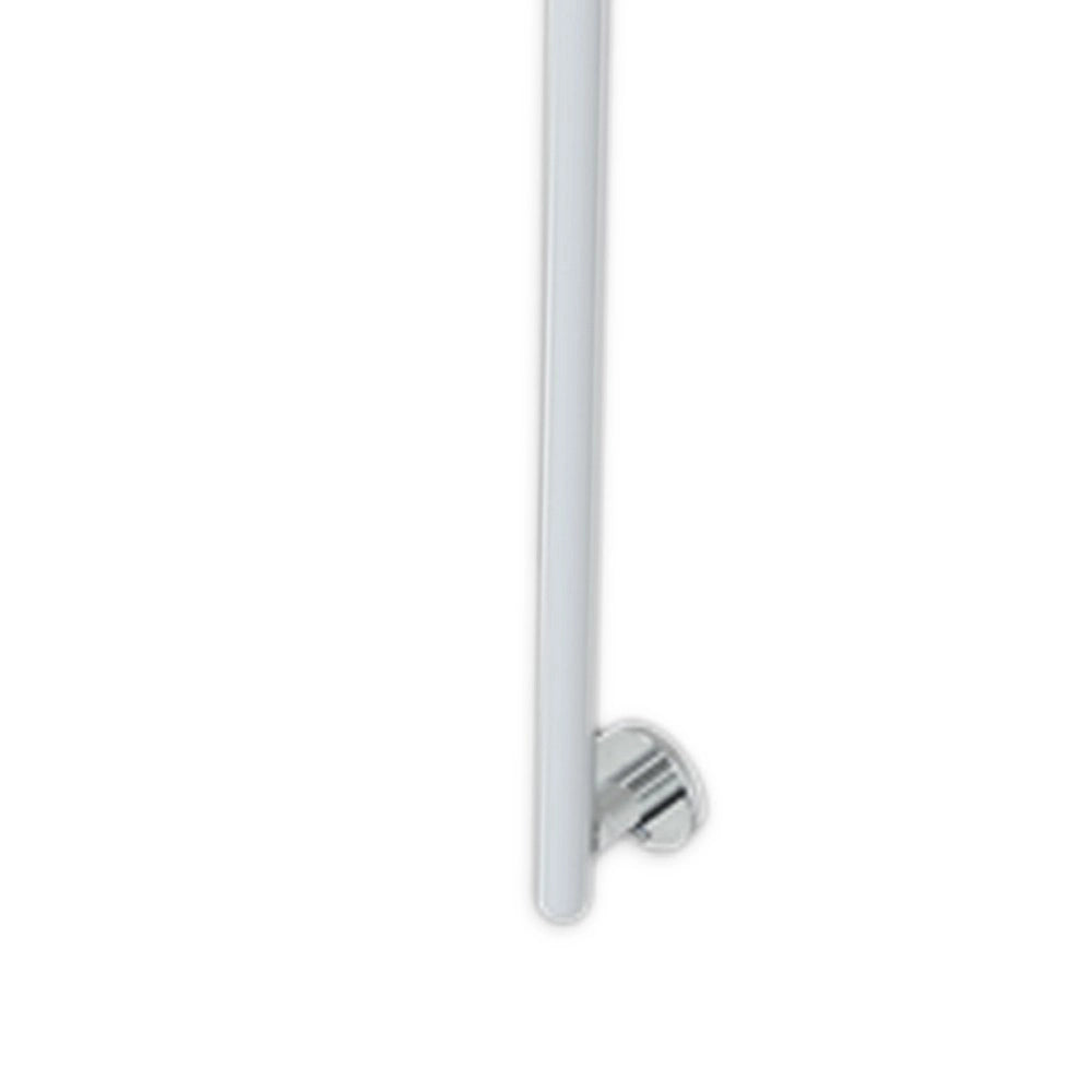Saliscendi doccia serie raffaello cm 120 bianco opaco, inox lucido
