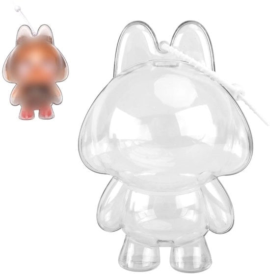 Hoes di Protezione Transparente - Acrilica - Adesivo - Cintura in Silicone - Per Visualizzazione e Stoccaggio - Dimensioni 16,5 x 11,5 cm - Contenitore per Figurine