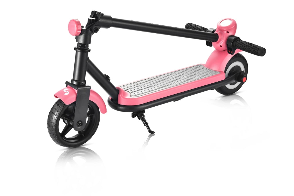 Tecnobike Shop - Monopattino Elettrico per Bambini Flower 24V - Litio -Rosa
