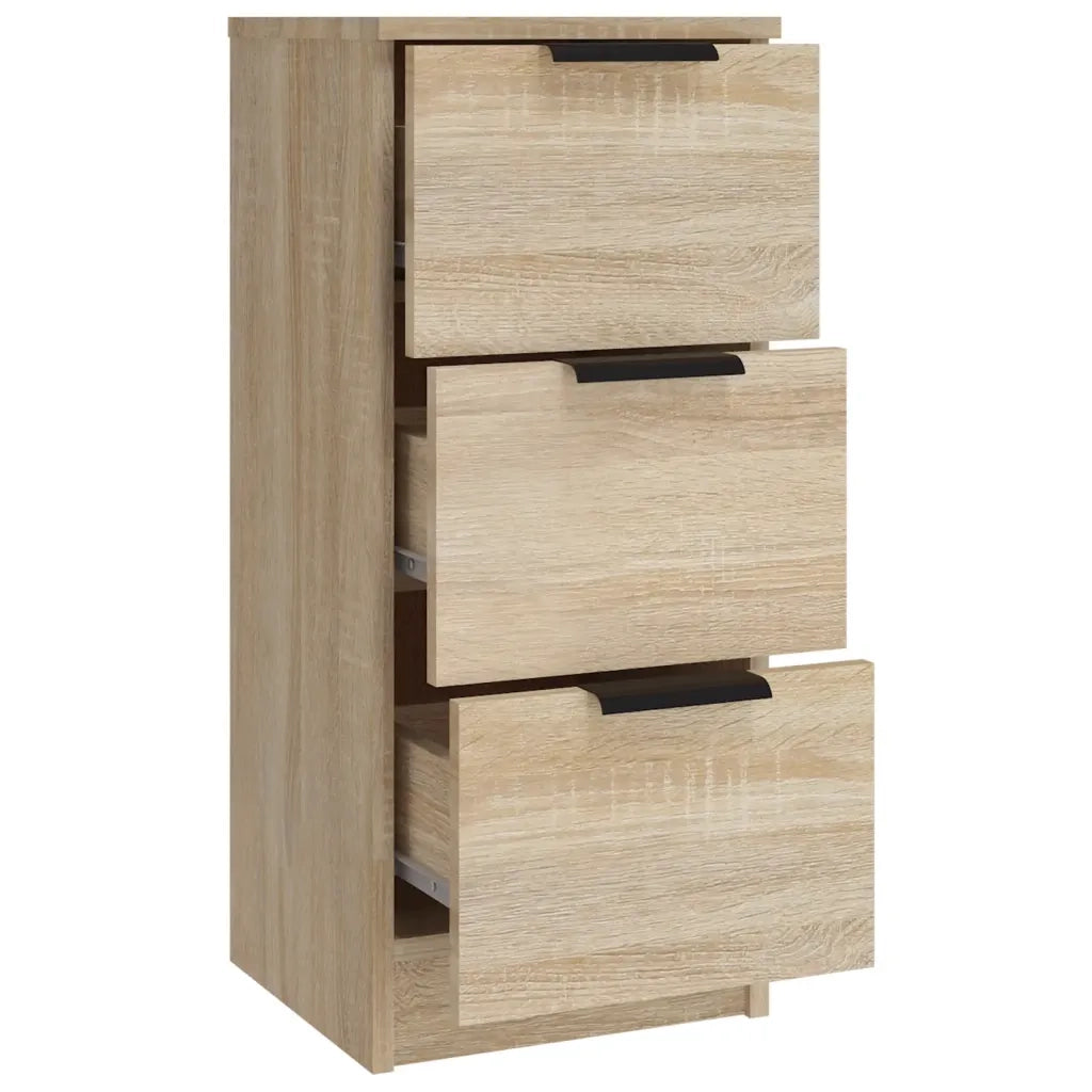 Credenze 3 pz | Madia | Buffet da pranzo | Armadio da pranzo Rovere Sonoma in Legno Multistrato
