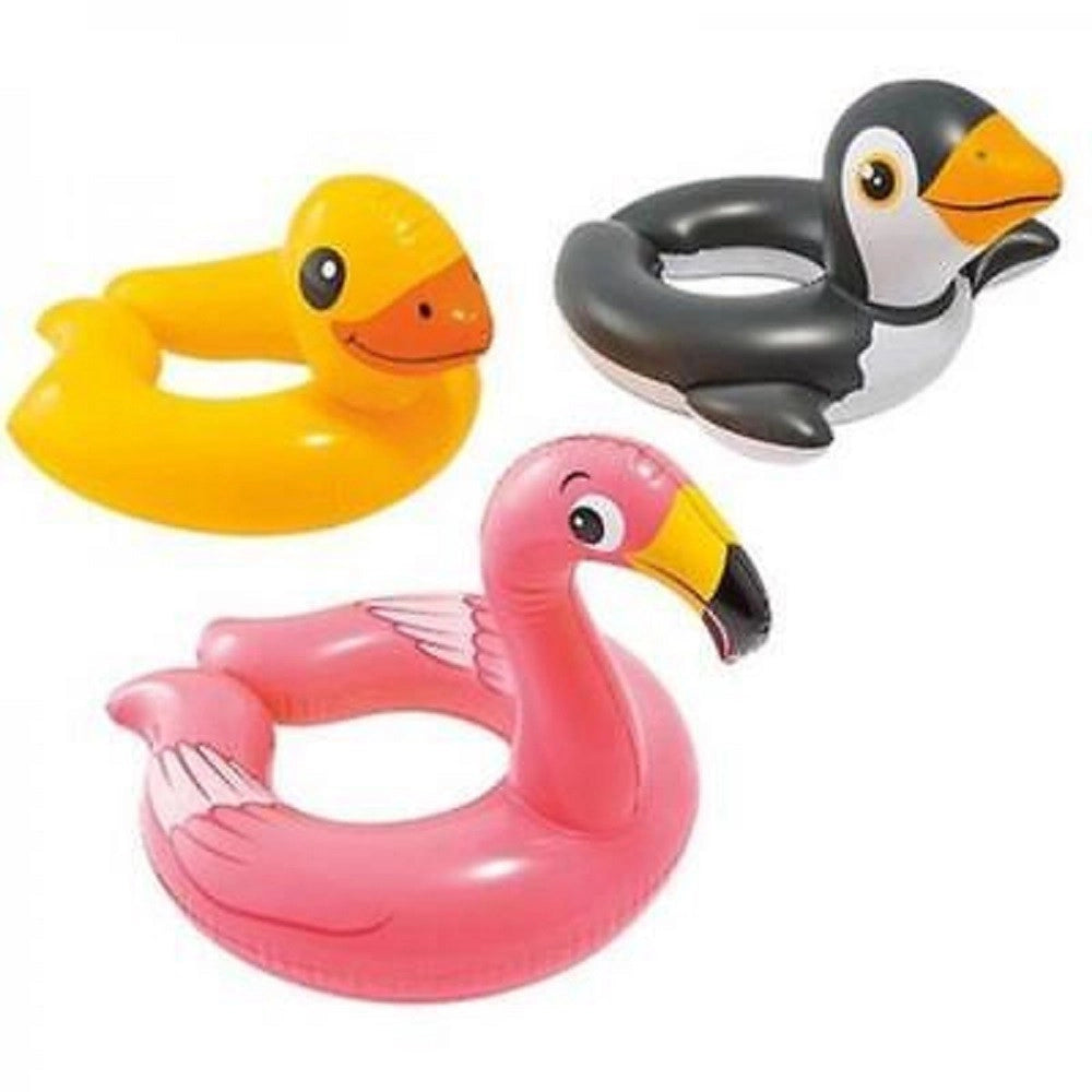 Trade Shop - Salvagente Gonfiabili Animali Simpatici Bambini Modelli Assortiti Piscina 59220 -