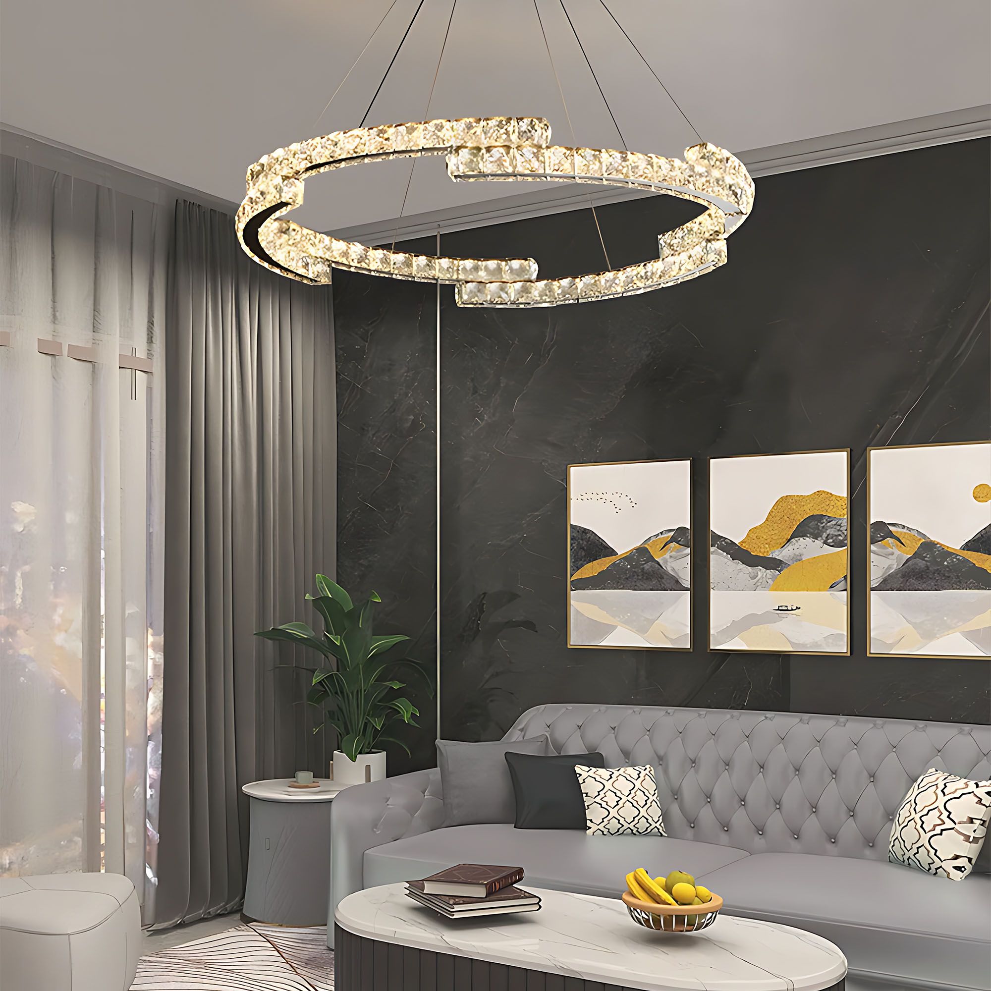 Lampada Led App1770-cp Chrome 60cm