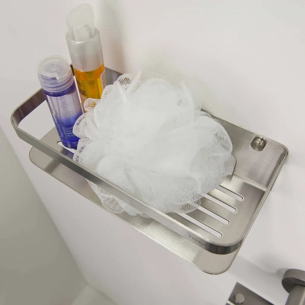 Tiger Mensola da Bagno Caddy Argentata 1400030946 418299
