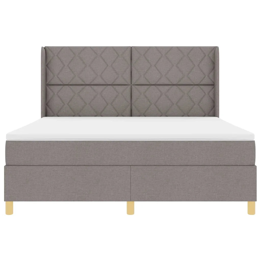 Letto a molle con testiera Talpa 180 x 200 cm Tessuto 3341914