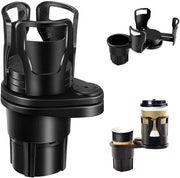 Supporto per bicchieri universale per auto - 360 gradi girevole - Fibra di carbonio - Supporto per bicchieri per auto - Base regolabile - Supporti per tazze - Imbottiture idrofughe
