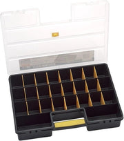 Assortimento di 26 contenitori - cassa di archiviazione pratica per materiali di hobby e fai da te