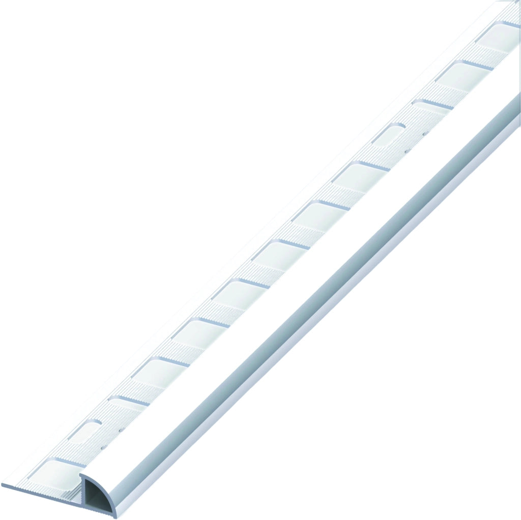Alfer PROFILO AD ANGOLO JOLLY ALLUMINIO Argento Cromato  mm. 8x2,5 mt. 5.00 pz
