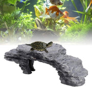 Decorazione per acquario - Grotta per anfibi - Habitat per rettili - Schermo solare per terrario - Luogo di riposo per rettili - Materiale di alta qualità - Facile da installare