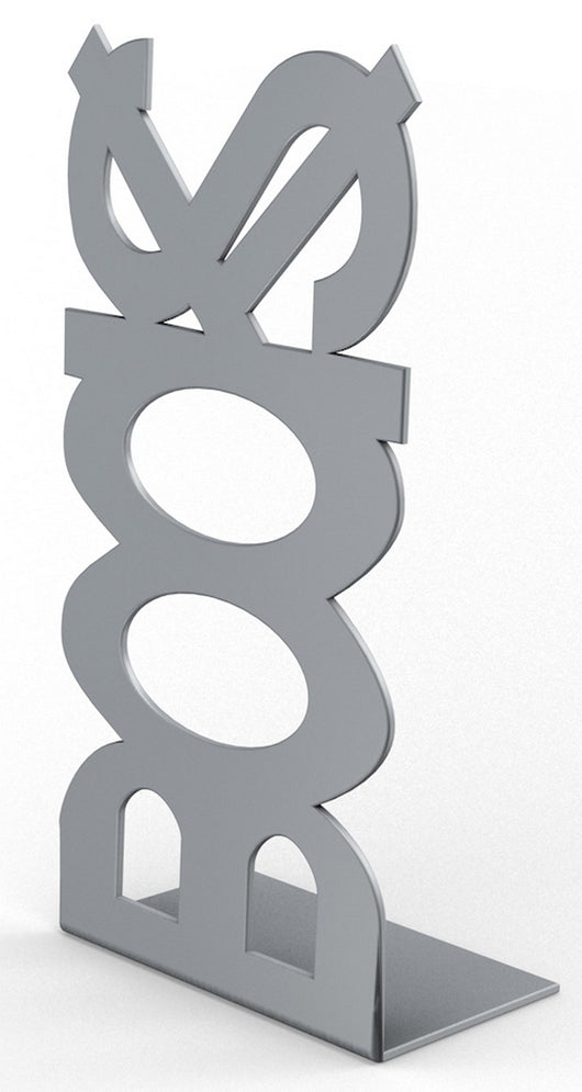 fermalibro in acciaio mod.books argento cod:ferx.55001