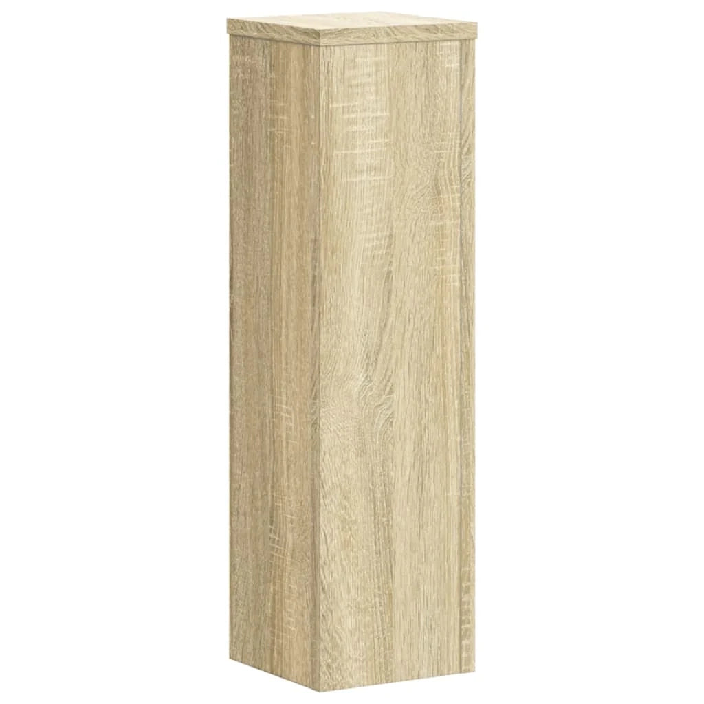 Supporti per piante mobili per fiori set da 2 legno ingegnerizzato Sonoma marrone 02_0045349