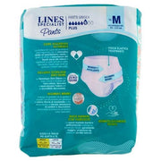 LINES SPECIALIST PANTS MUTANDINE UNISEX "M PLUS" SUPER ASSORBENTE, SUPER ASCIUTTO FINO A 3 VOLTE PIÙ EFFICACE 7PZ