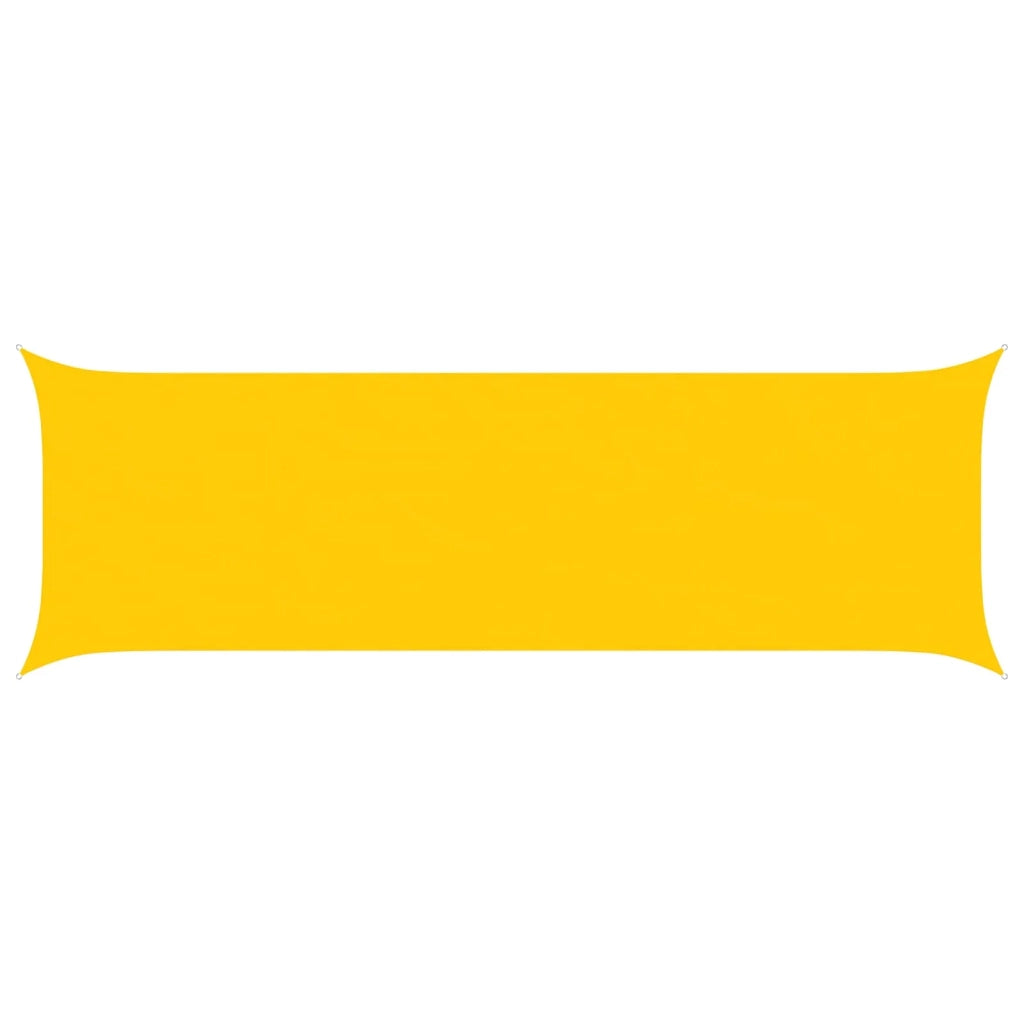 Vela da ombra solare Giallo 6 x 2 m 100% Poliestere Oxford
