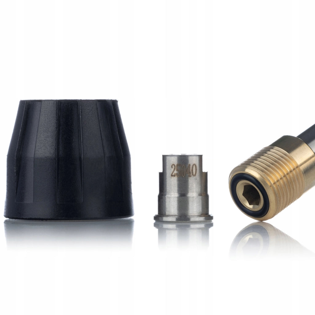Lancia Regolabile con Ugello Piatto compatibile con Idropulitrice Kärcher HD/HDS – 200 Bar, 90°C, Snodo ±190°