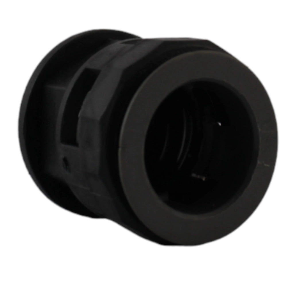 Raccordo dritto DN12 M16 nero Interflex