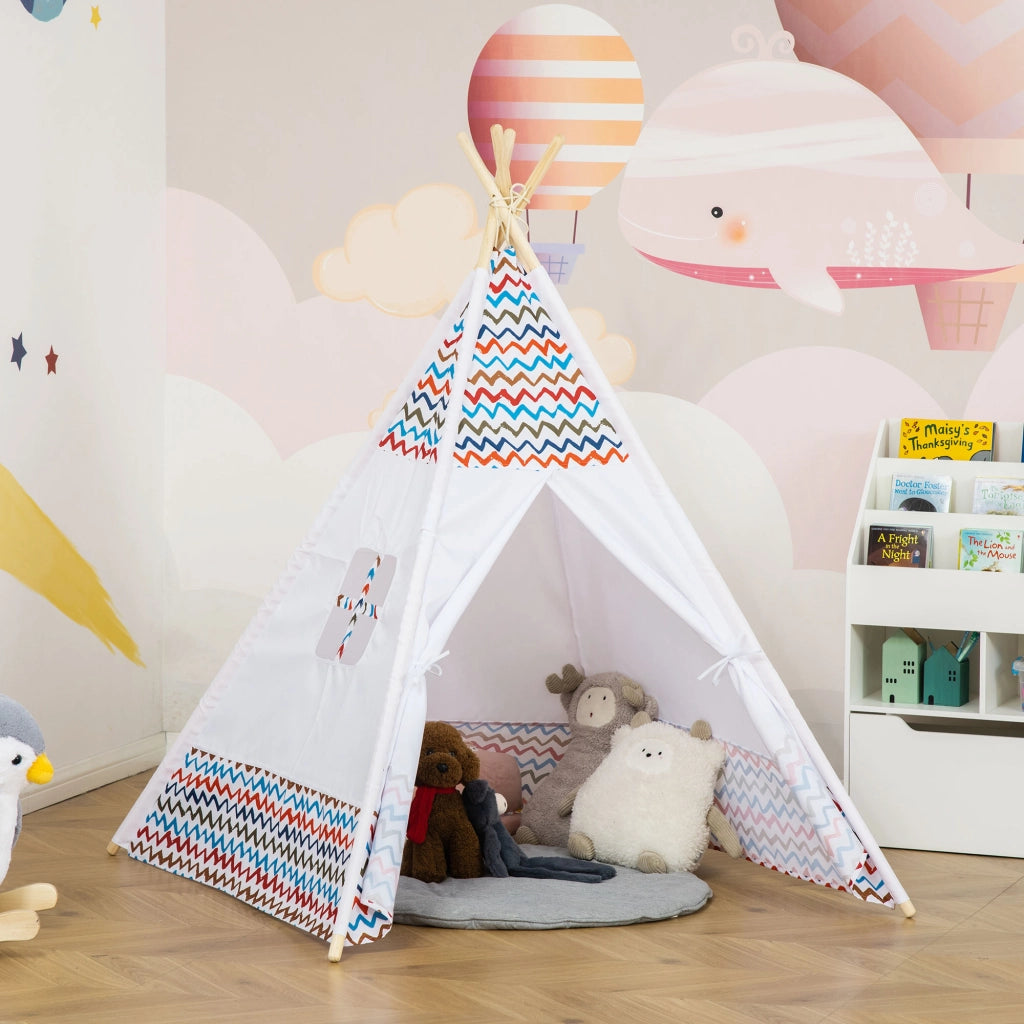Casetta in Legno per Bambini Tipi ¨C zephmum ¨C Bianco 120x120x155 cm