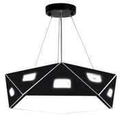Lampadario Candellux Nemezis 31-59130 nero con cristalli 3xG9