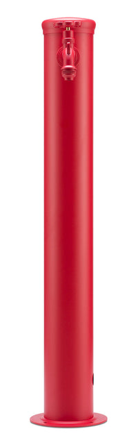 Fontana da Giardino con Rubinetto in Tinta Belfer 42/TT Rosso