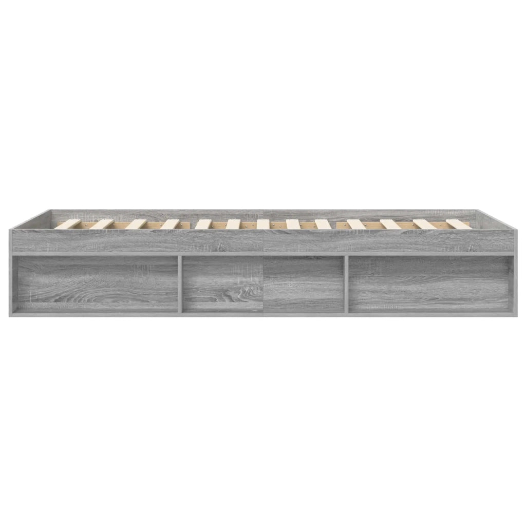 Telaio del letto con storage Sonoma grigio 80 x 200 cm 3429521