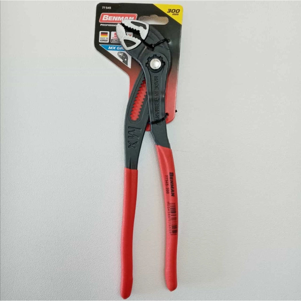 Benman 300mm mx grip pinza giratubi multiuso con bottone per scorrimento rapido
