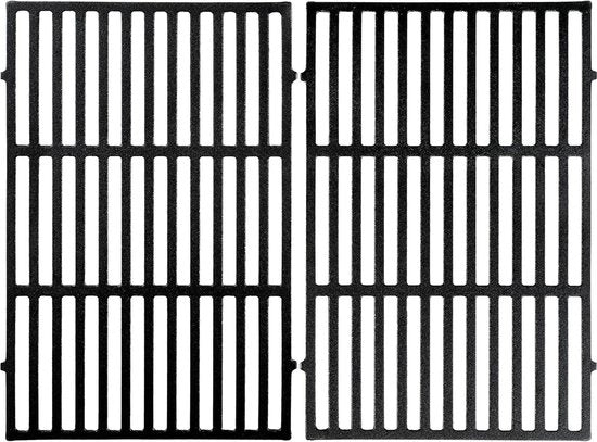 Grill rosto in acciaio inox (2 pezzi) - insieme di tegami di riserva - accessori per griglia - per griglia a gas e griglia a carbone.