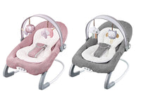 Sdraietta Dondolo con Musica per Bambini 60x68x42 cm  in Acciaio e Poliestere Baby Soft