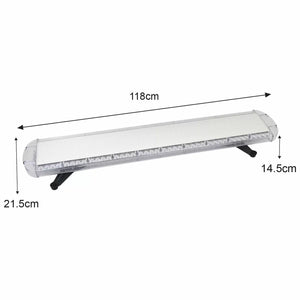 Lampeggiante per Auto Veicoli 120 cm 12V con 88 luci LED