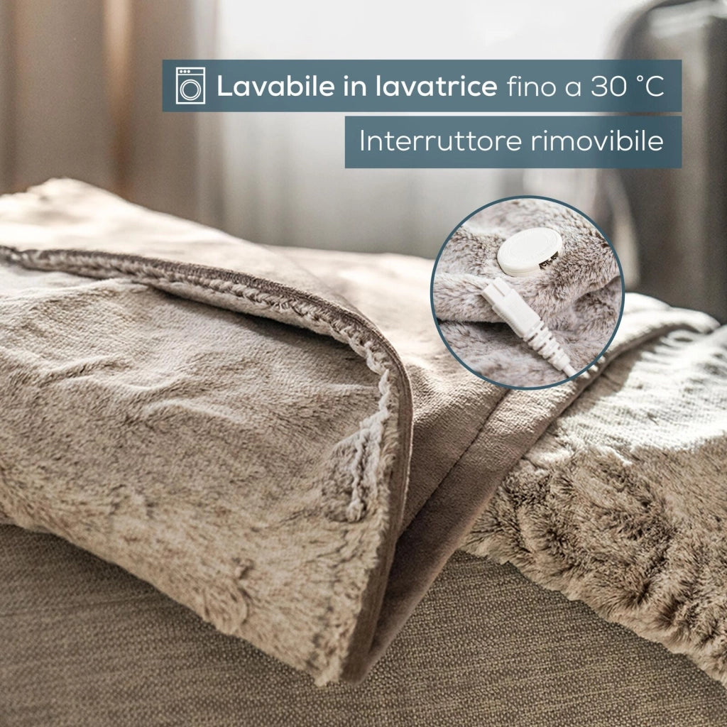 Beurer HD 75 Cosy Termocoperta con Dispositivo di Termoregolazione Elettronico Nordic