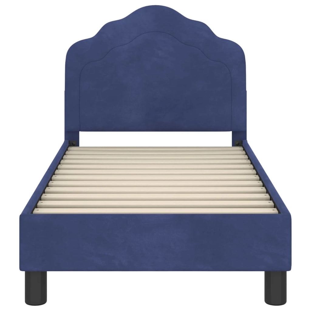 Struttura letto per bambini con testata-Giroletto per bambini Blu Polizia 70 x 140 cm 815367