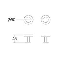 Lineabeta - Coppia appendiabiti Duemila in ottone cromato