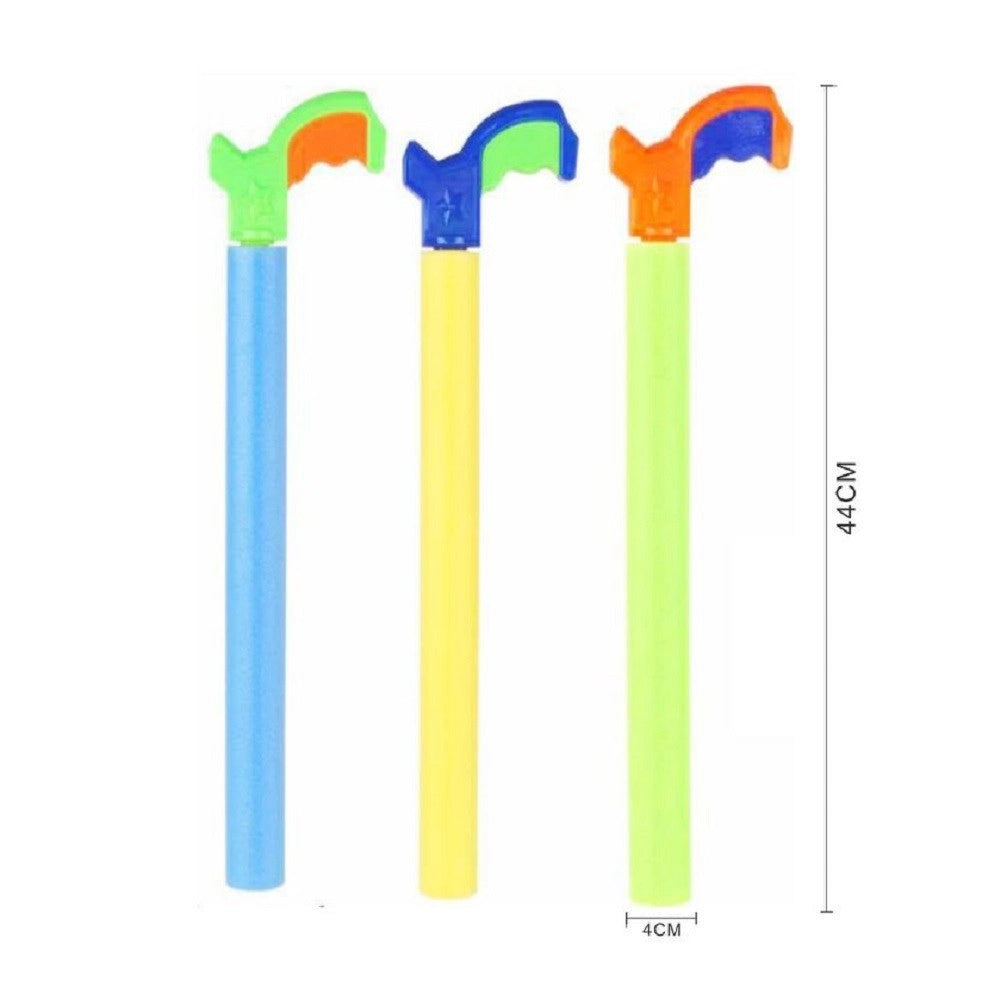 Trade Shop - Pistola Ad Acqua Tubo 44x4cm Manico Schiuma Gioco Giardino Estate Bambini 605466 -