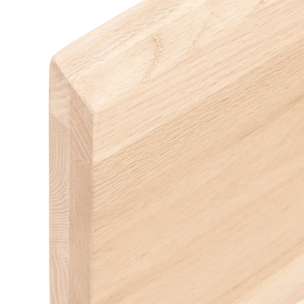 Piano Bagno 40x40x(2-4) cm in Legno Massello Non Trattato CFW6381534