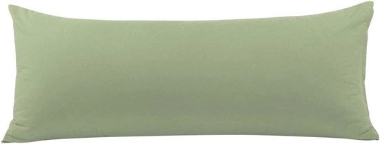 Copriorme con chiusura a cerniera di serie 1800 microfibra sbollentata | Copriorme morbido per cuscini | Cuscino body in salice (51 x 183 cm)