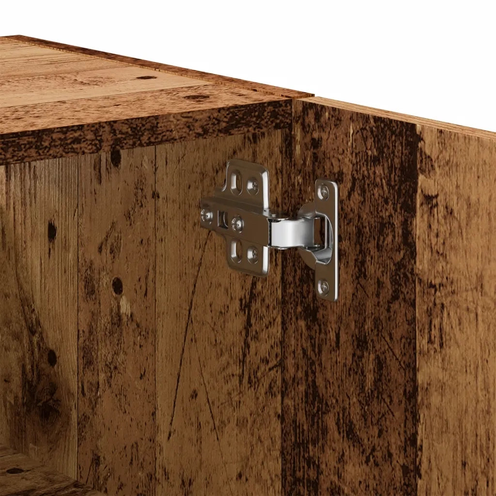 Armadietto a Muro Legno Vecchio 60x31x60 cm in Truciolato 857069