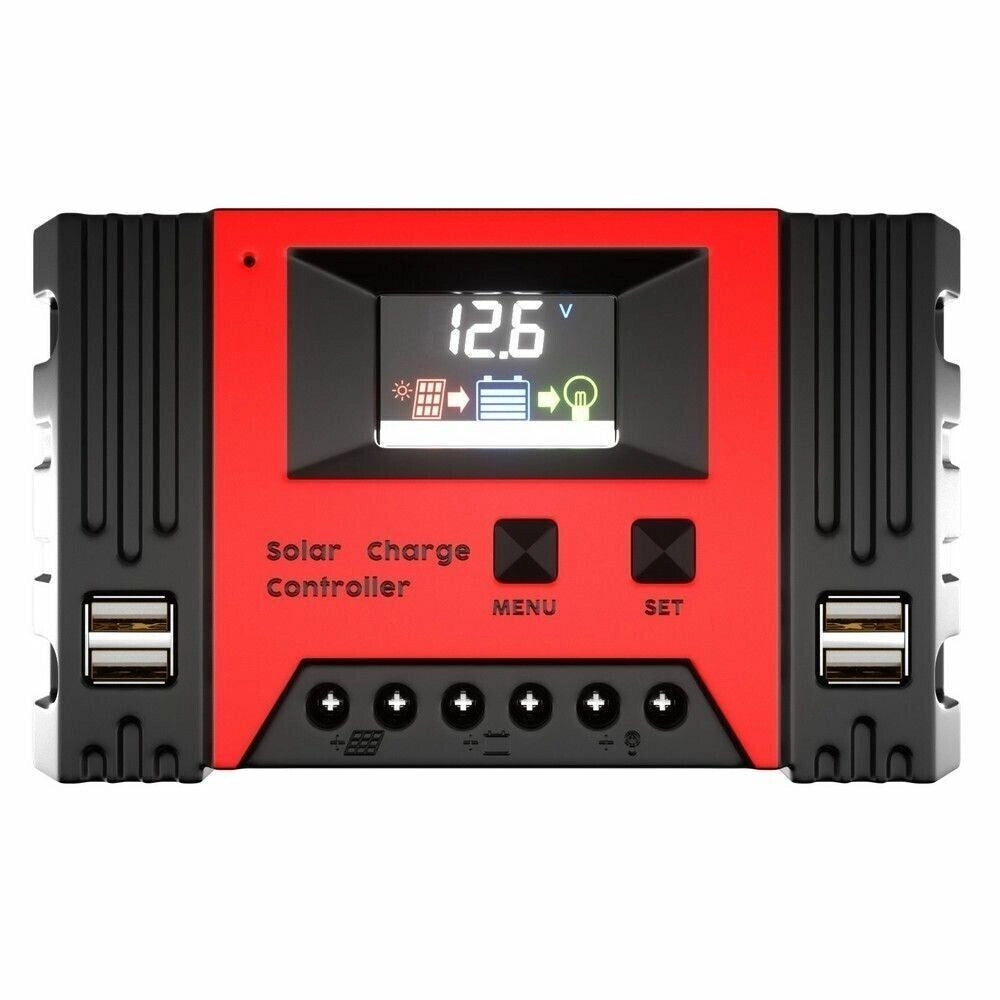 Controller Regolatore 40A Di Carica Batteria del pannello solare 12V/24V PWM - ZENCOCCO