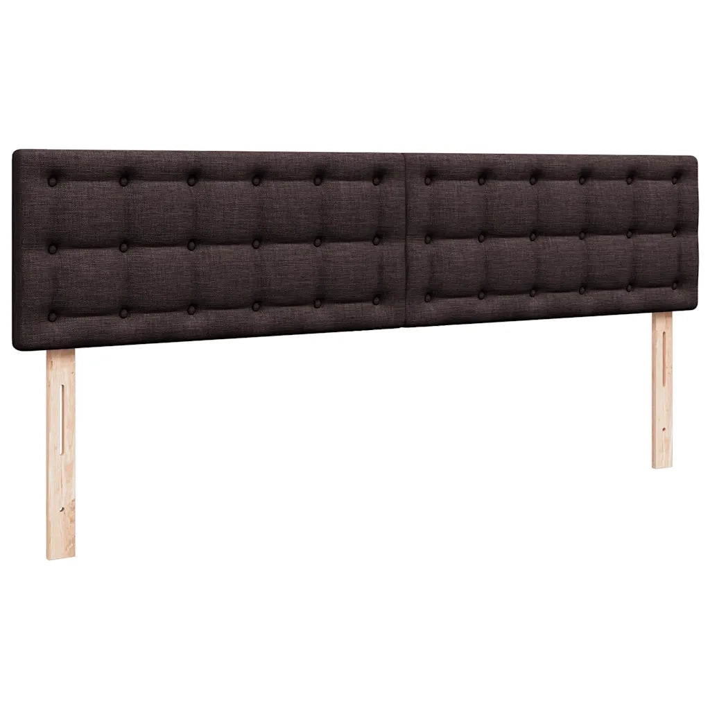 Struttura Letto Pouf con Materasso 160x200 cm in Tessuto 3311639